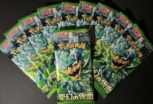 Single Sealed Packs Japanese Mask of Change TCG Pokémon Cards