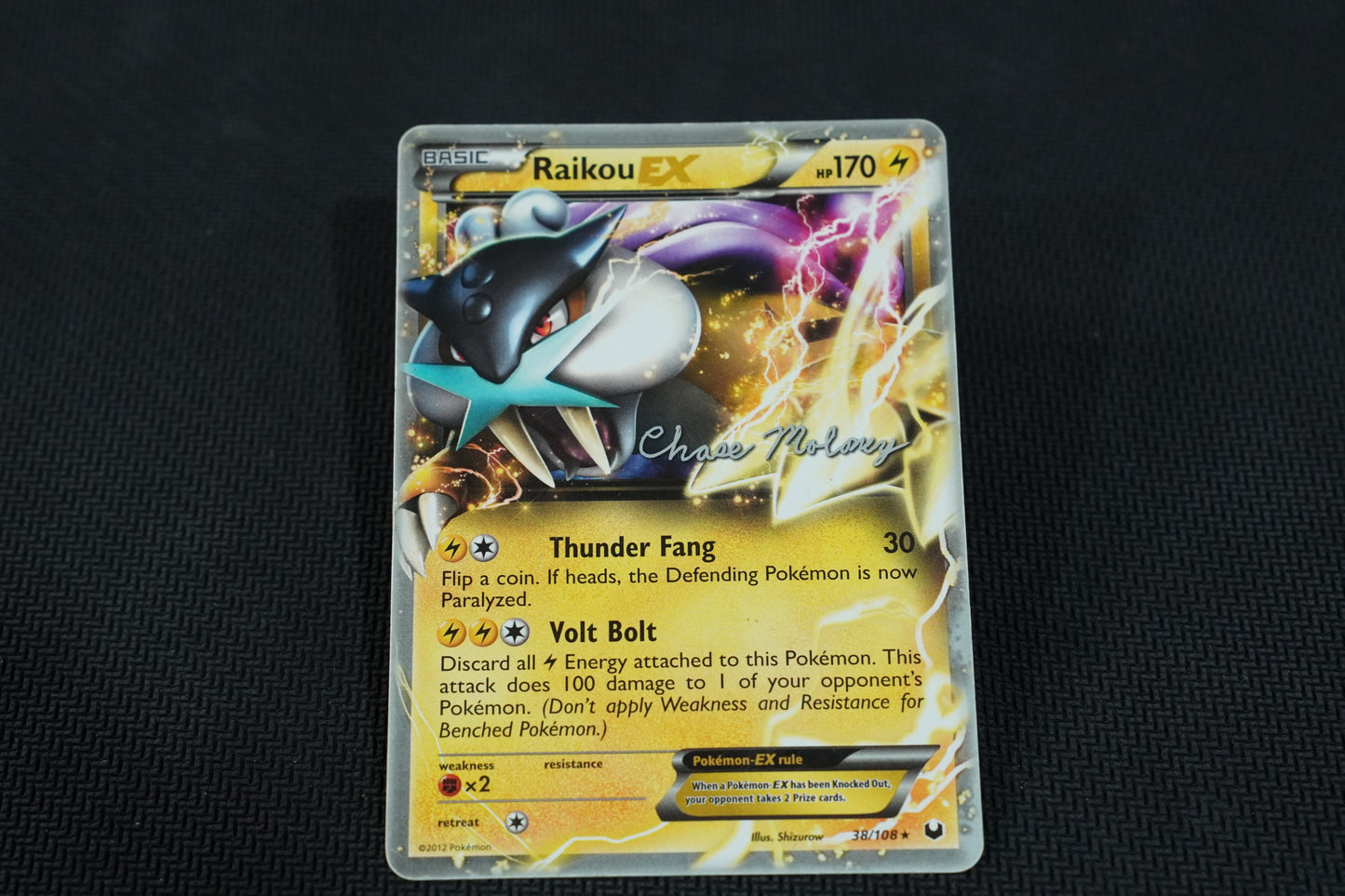 Raikou 38/108 Dark Explorers TCG Pokemon Card - Near Mint