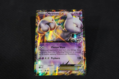 Mewtwo EX XY183 Promo TCG Pokémon Card - Moderately Played