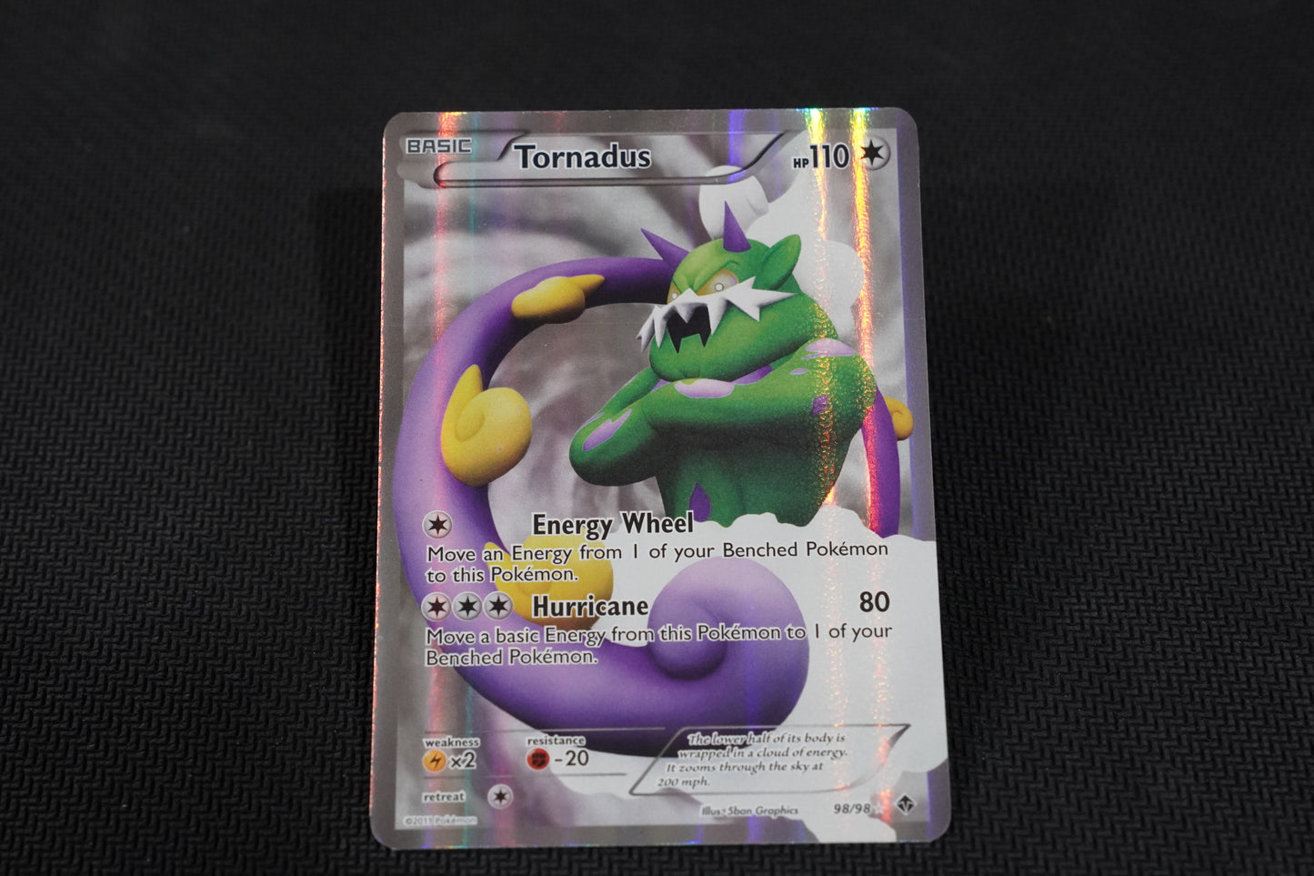 Tornadus 98/98 Emerging Powers TCG Pokémon Card - Near Mint