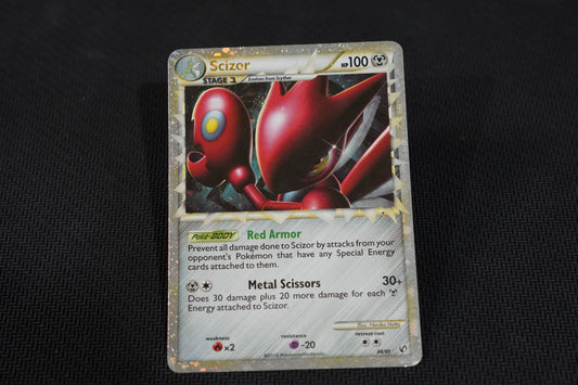 Scizor 84/90 Undaunted (Prime) TCG Pokémon Card - Heavily Played