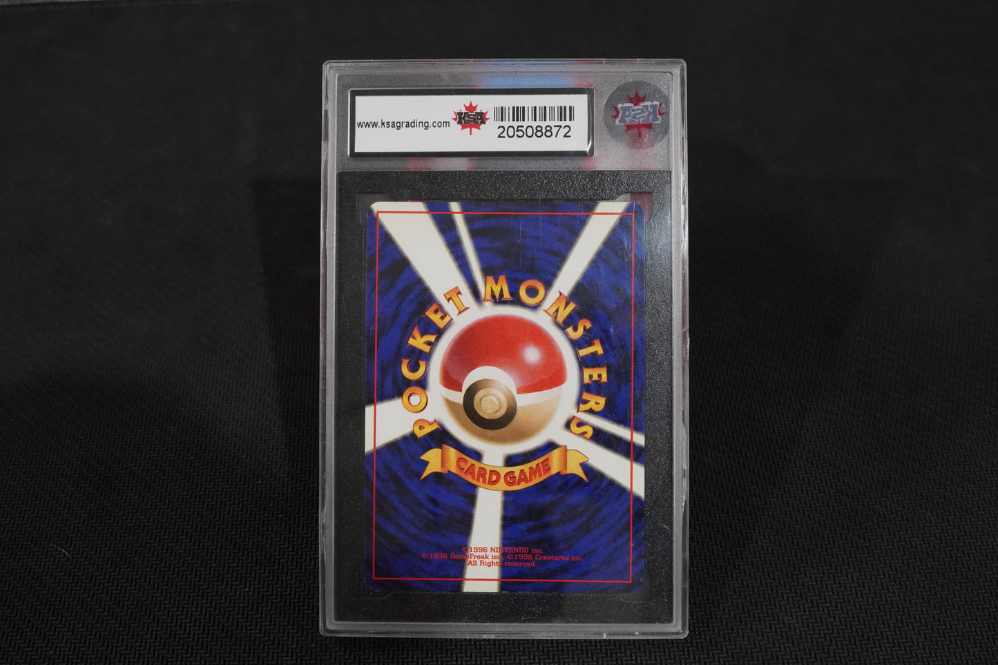 Hypno No.097 Japanese (Fossil) Mystery of the Fossils Holo TCG Pokémon Card - KSA 8.5 NMM+ (HYPO Typo)