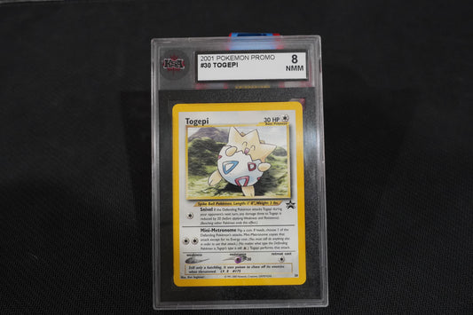 Togepi 30 Promo Non-Holo TCG Pokemon Card - KSA 8 NMM