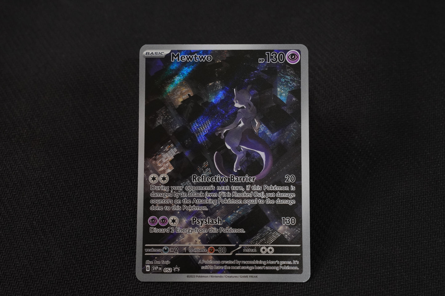 Mewtwo Promo 052 TCG Pokémon Card - Near Mint