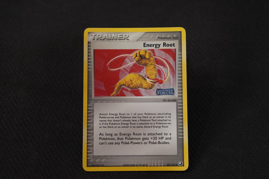 Trainer Energy Root 83/105 Unseen Forces Reverse Holo TCG Pokémon Card - Lightly Played/MP