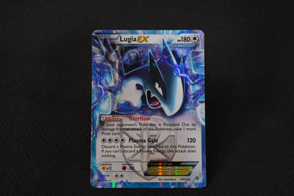 Lugia EX 108/135 Plasma Storm TCG Pokemon Card - Moderately Played/DMG(Creased)