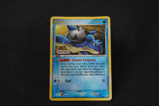 Lapras 8/92 Legend Maker Reverse Holo TCG Pokémon Card - Moderately Played/DMG (Creased)