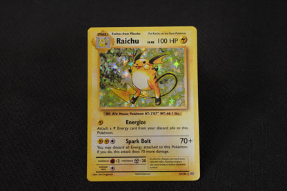 Raichu 36/108 XY Evolutions Holo TCG Pokemon Card - Near Mint