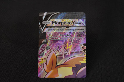 Morpeko V-Union Promo, 4 Pokémon Cards, SWSH287 - 290, SWSH287 , SWSH288, SWSH289, SWSH290 - Near Mint