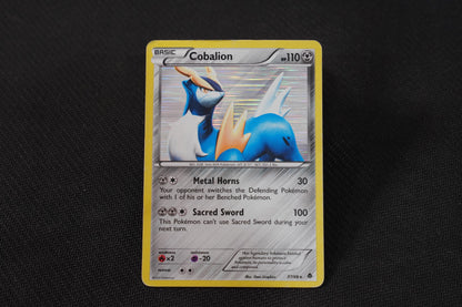 Cobalion 77/98 Emerging Powers Holo TCG Pokémon Card - Moderately Played