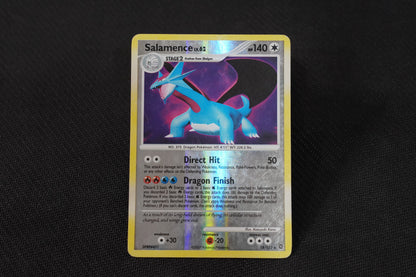 Salamence LV.62 18/132 Secret Wonders Reverse Holo (Misprint) TCG Pokémon Card - Moderately Played