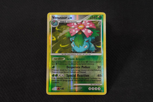 Venusaur LV.55 13/147 Supreme Victors Reverse Holo TCG Pokémon Card - Heavily Played