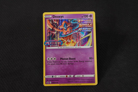 Deoxys SWSH170 Promo Holo Stamped TCG Pokémon Card - Near Mint