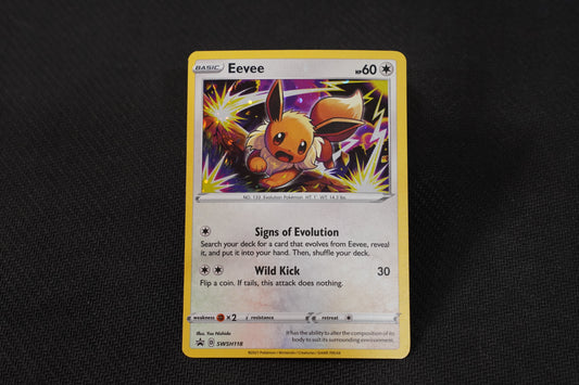 Eevee SWSH118 Promo Holo TCG Pokémon Card - Near Mint