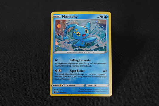 Manaphy SWSH275 Promo Holo TCG Pokémon Card - Near Mint