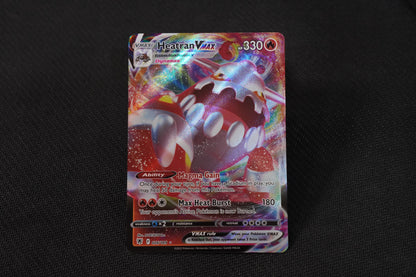 Heatran VMAX 026/189 Astral Radiance Holo TCG Pokémon Card - Near Mint