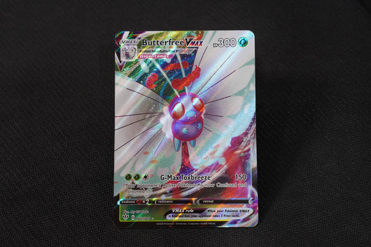 Butterfree VMAX 002/189 Darkness Ablaze Holo Full Art TCG Pokémon Card - Near Mint