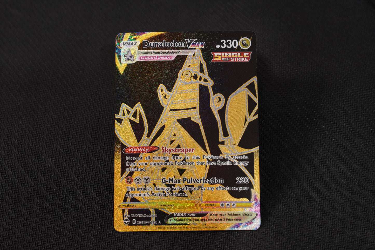 Duraludon VMAX TG30/TG30 Silver Tempest Trainer Gallery Holo Full Art TCG Pokémon Card - Near Mint