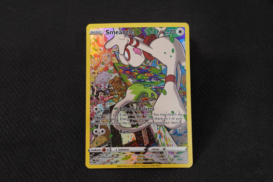 Smeargle TG10/TG30 Silver Tempest Holo Trainer Gallery Full Art TCG Pokémon Card - Near Mint