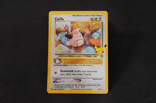 Cleffa 20/111 Celebrations Holo Classic Collection TCG Pokémon Card - Near Mint