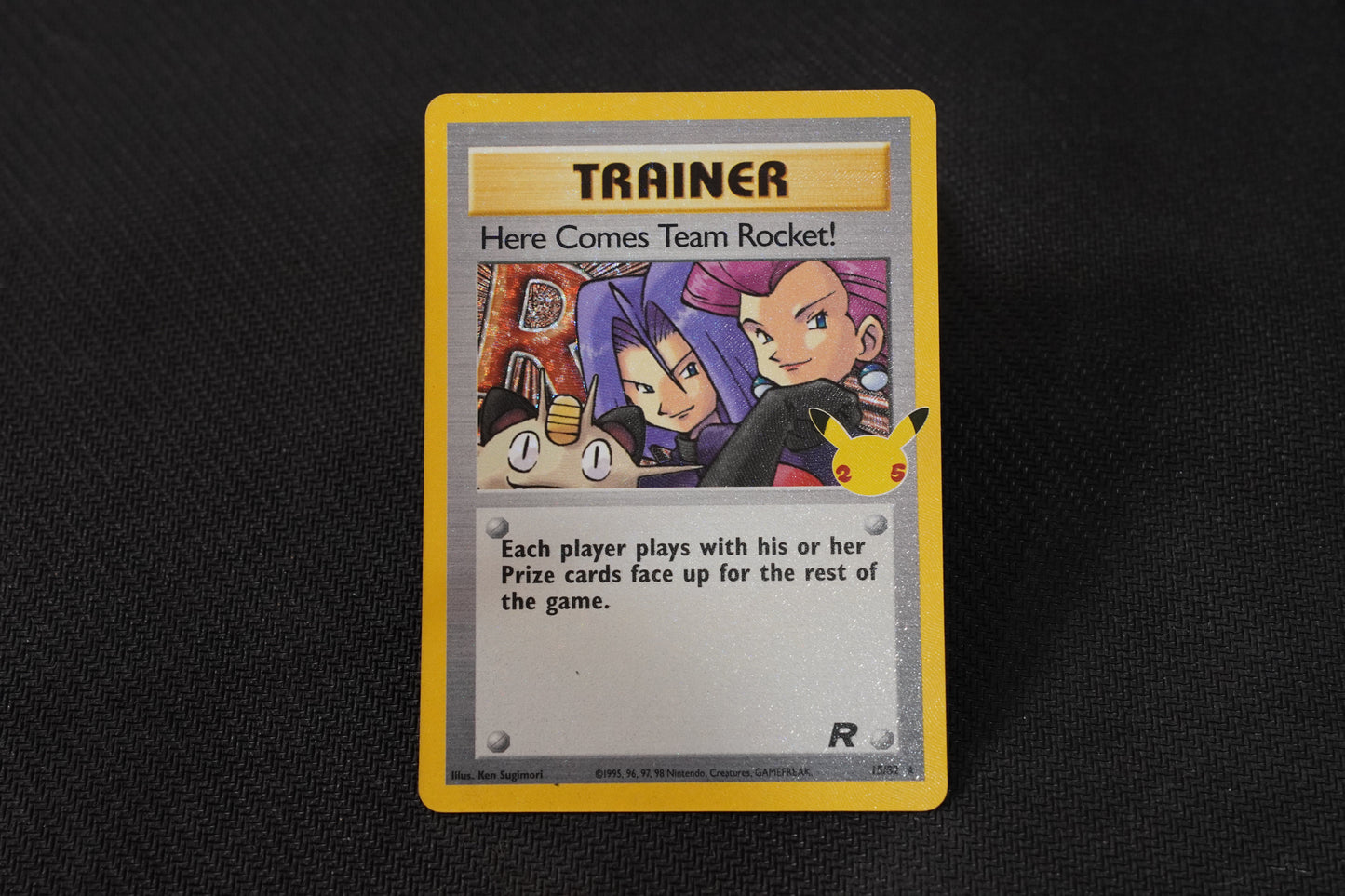 Here Comes Team Rocket 15/82 Celebrations Holo Classic Collection TCG Pokémon Card - Near Mint