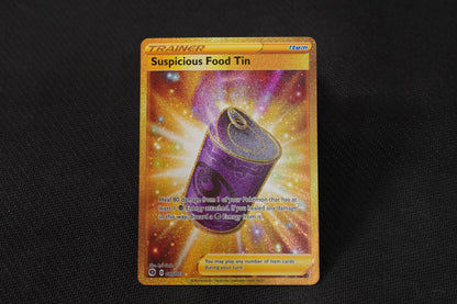 Suspicious Food Tin 080/073 Champion's Path Holo Gold Secret Rare TCG Pokémon Card - Near Mint