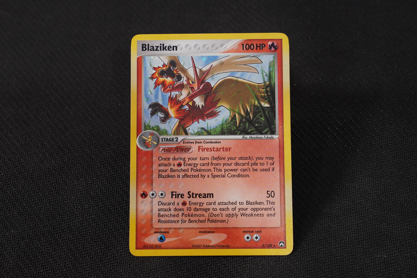 Blaziken 5/108 Power Keepers Holo TCG Pokémon Card - Lightly Played