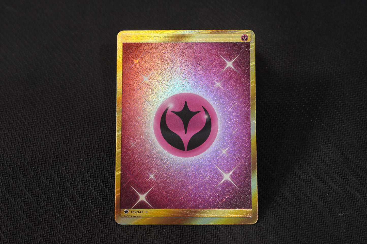 Fairy Energy 169/147 Burning Shadows Holo Gold Secret Rare TCG Pokémon Card - Lightly Played