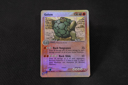 Golem 5/97 Dragon Reverse Holo TCG Pokémon Card - Moderately Played