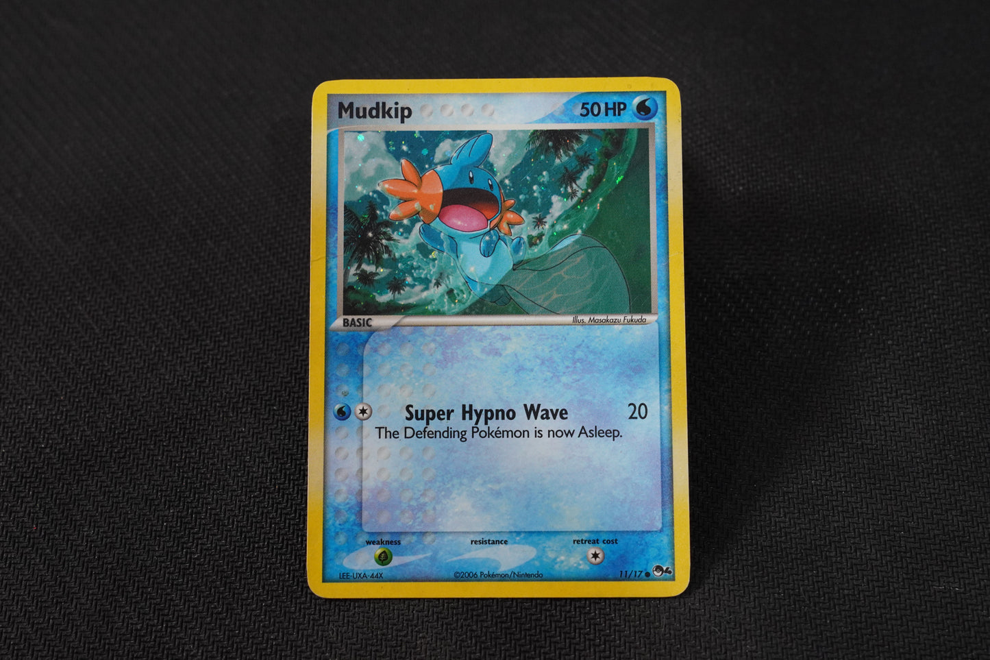 Mudkip 11/17 POP Series 4 Holo TCG Pokémon Card - Moderately Played