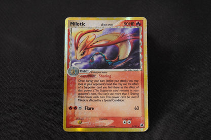 Milotic 5/101 EX Dragon Frontiers Holo TCG Pokémon Card - Heavily Played/D (Creased)