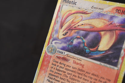 Milotic 5/101 EX Dragon Frontiers Holo TCG Pokémon Card - Heavily Played/D (Creased)