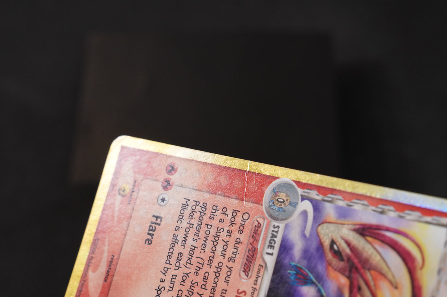 Milotic 5/101 EX Dragon Frontiers Reverse Holo TCG Pokémon Card - Heavily Played/D (Creased)