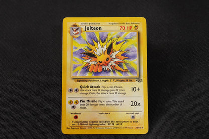 Jolteon 20/64 Jungle Unlimited non-holo TCG Pokémon Card - Lightly Played/MP