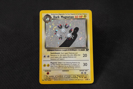 Dark Magneton 11/82 Team Rocket Holo Unlimited TCG Pokémon Card - Lightly Played/MP