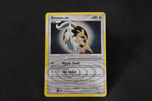 Arceus LV.100 AR5 Arceus Holo (SWIRL) TCG Pokémon Card - Lightly Played