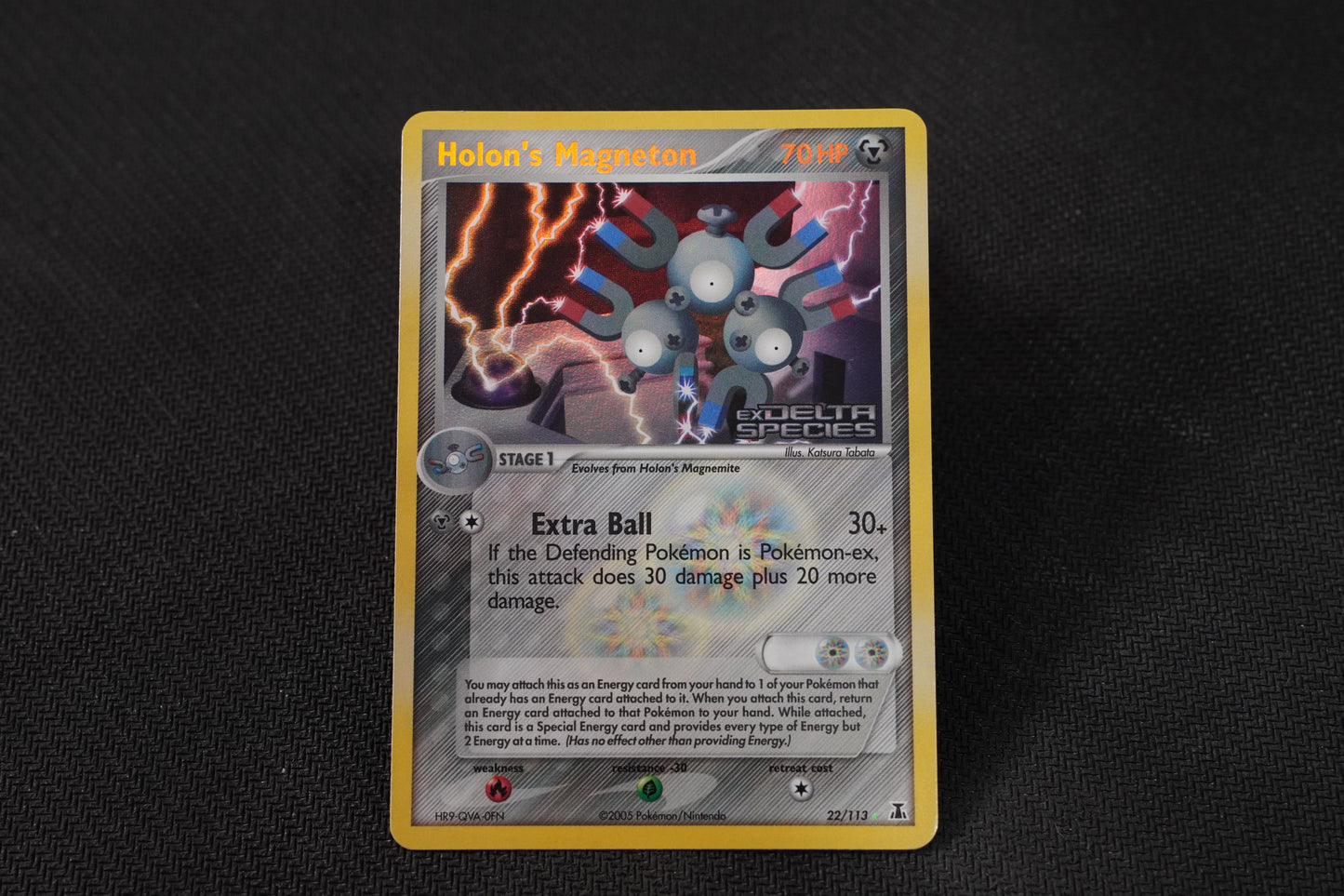 Holon's Magneton 22/113 EX Delta Species Reverse Holo TCG Pokémon Card - Near Mint