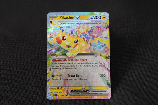 Pikachu ex 057/191 Surging Sparks Holo Double Rare TCG Pokémon Card - Near Mint